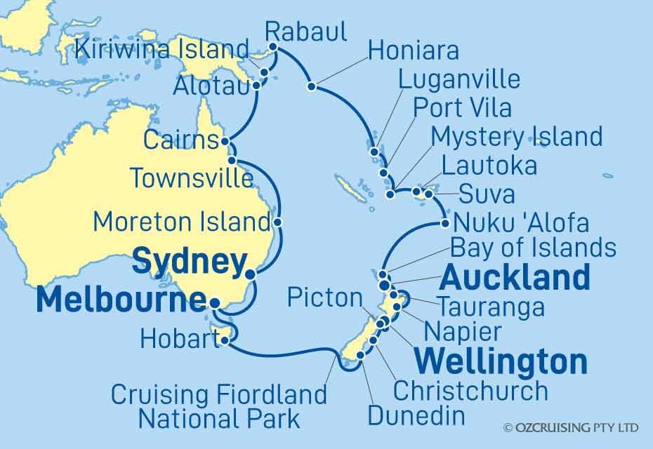 Cruise Map