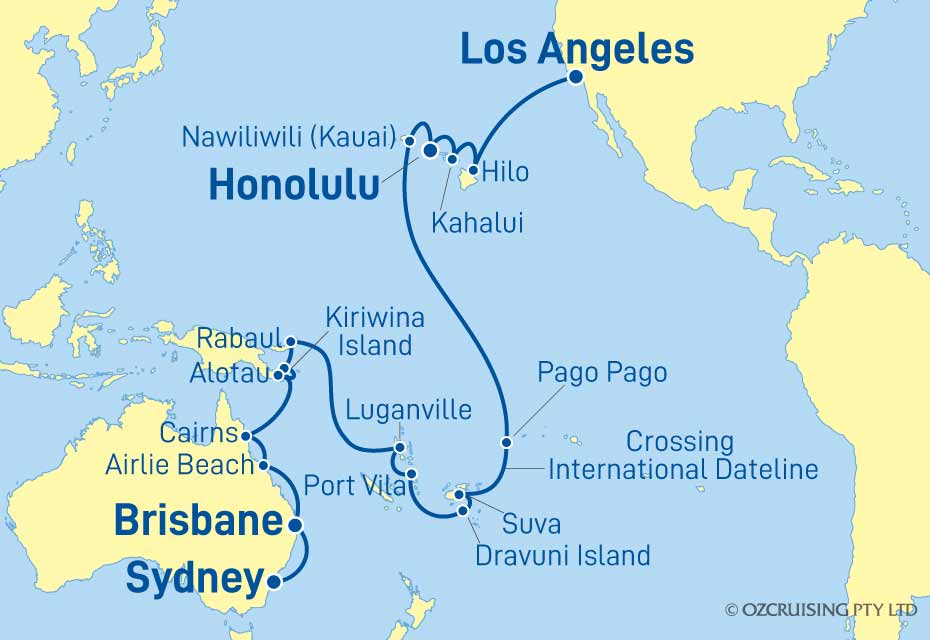 Cruise Map