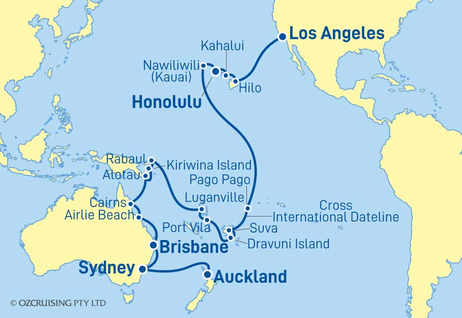 Cruise Map