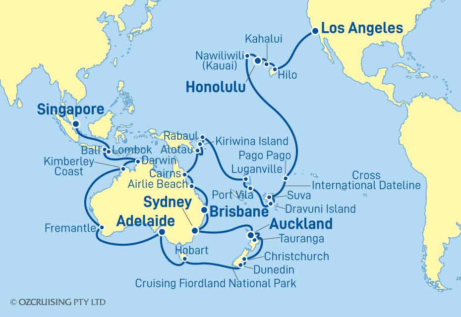 Cruise Map