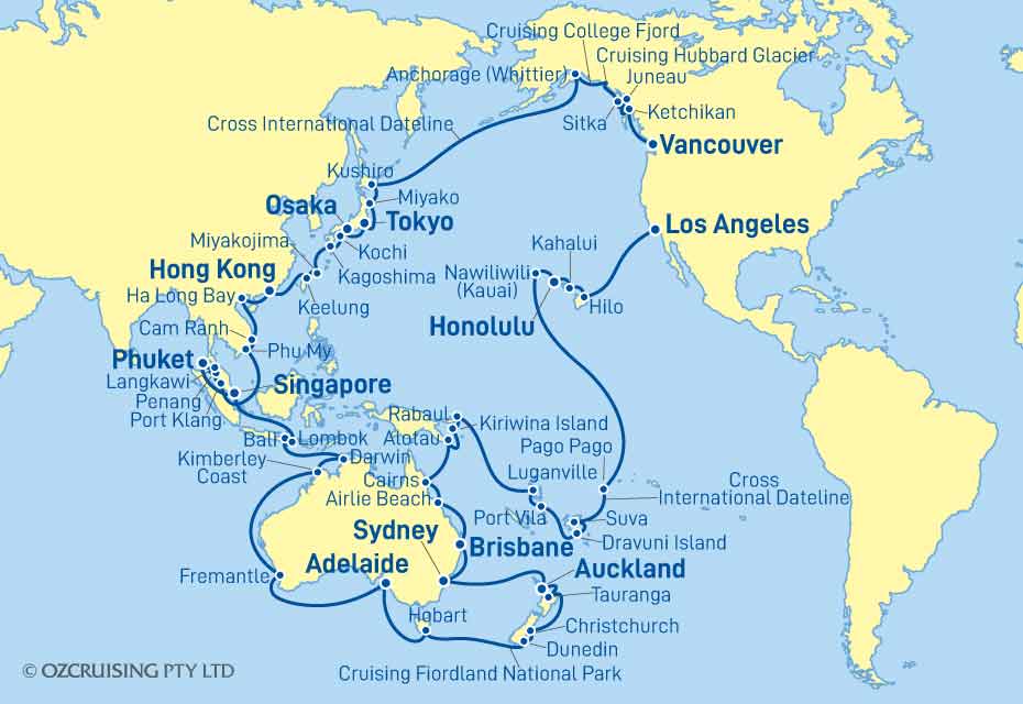 Cruise Map