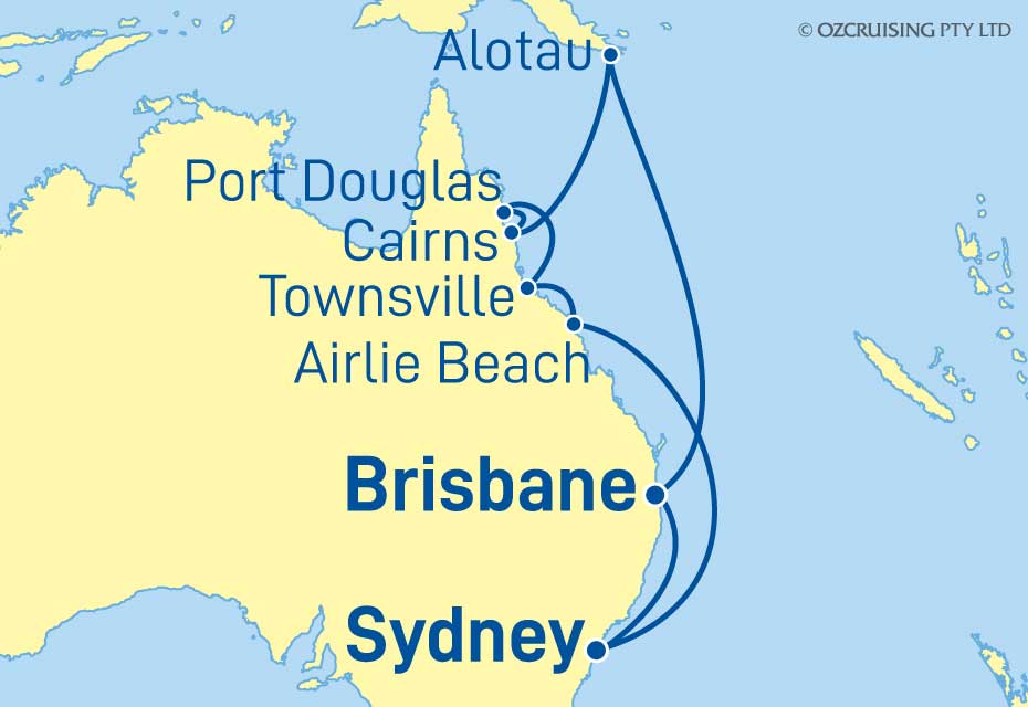 Cruise Map