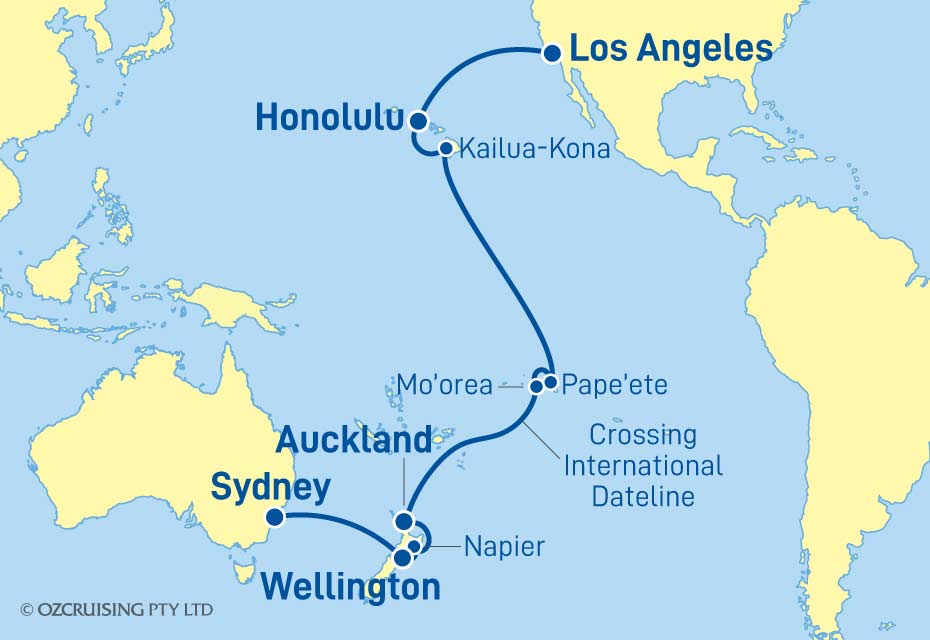Cruise Map