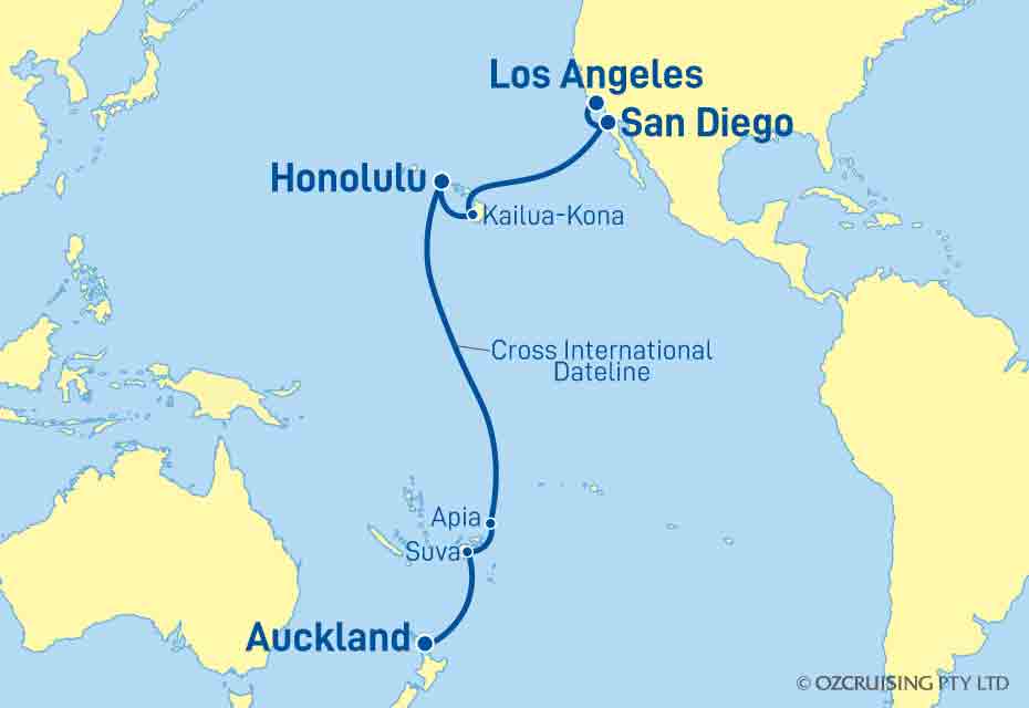 Cruise Map