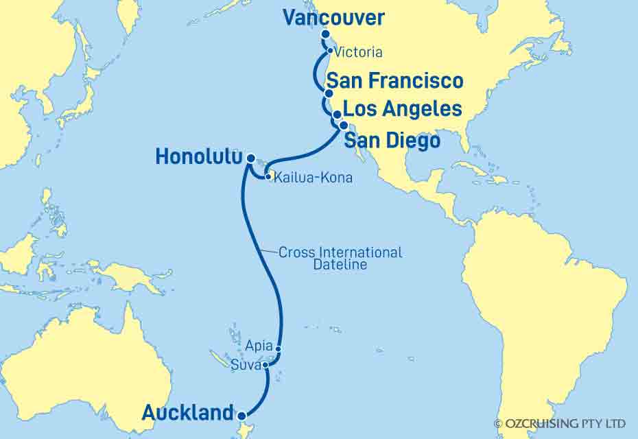 Cruise Map