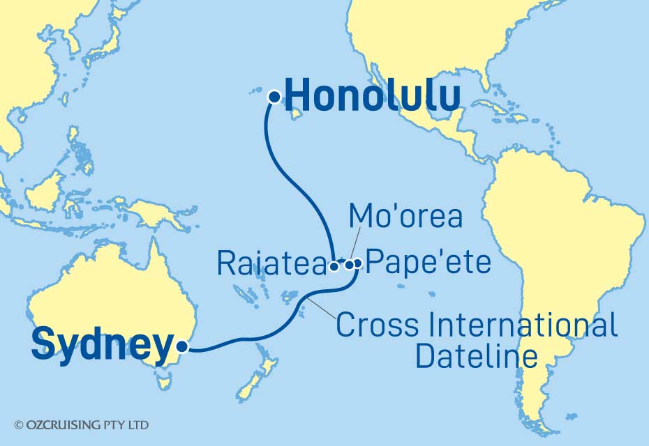 Cruise Map
