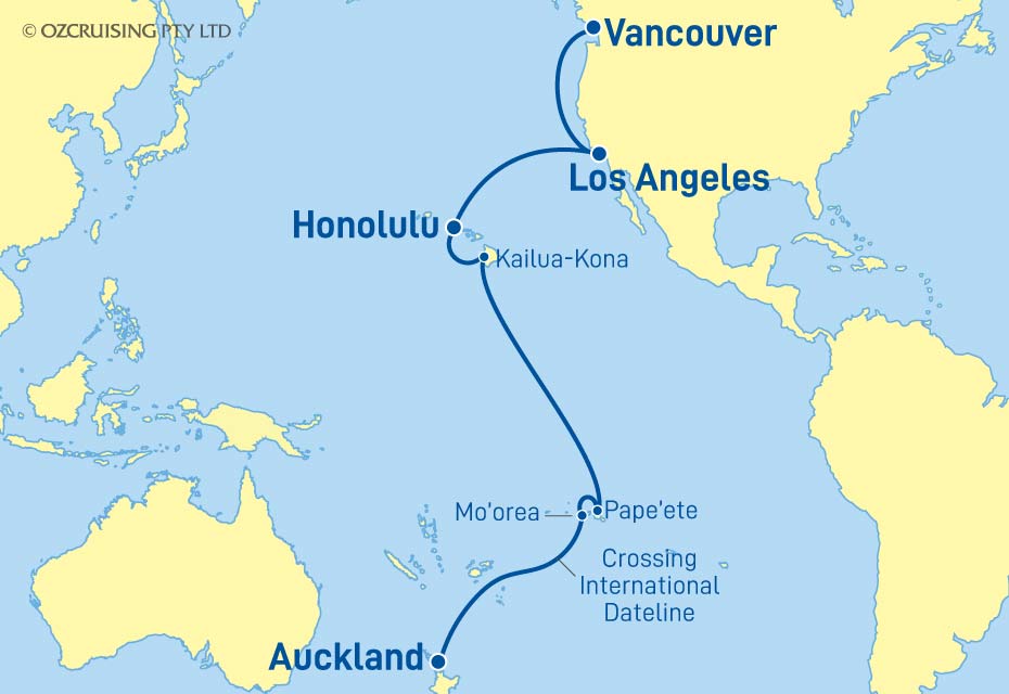 Cruise Map