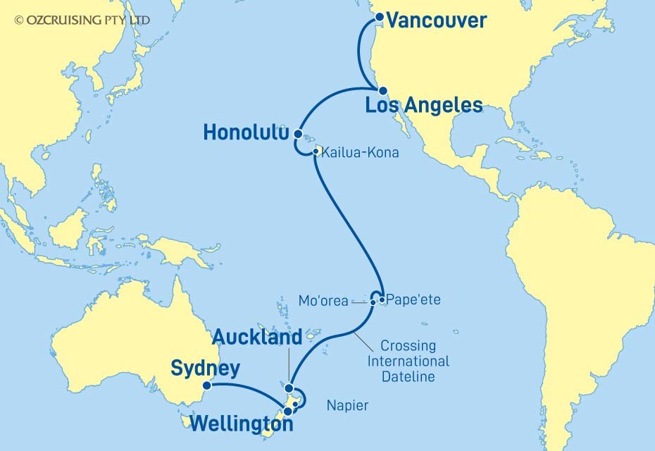 Cruise Map