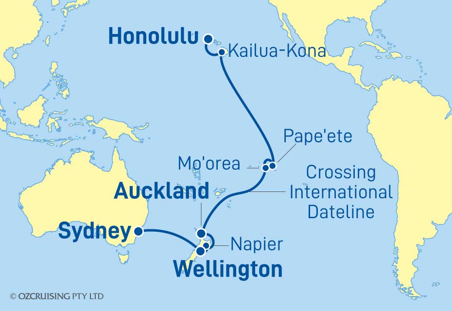 Cruise Map