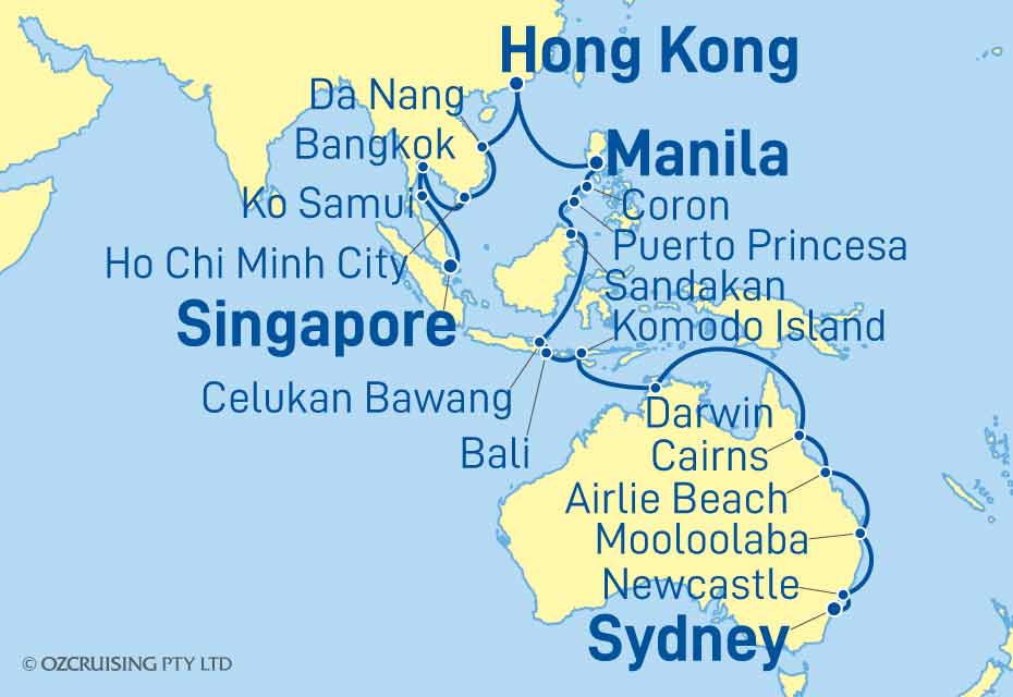 Cruise Map