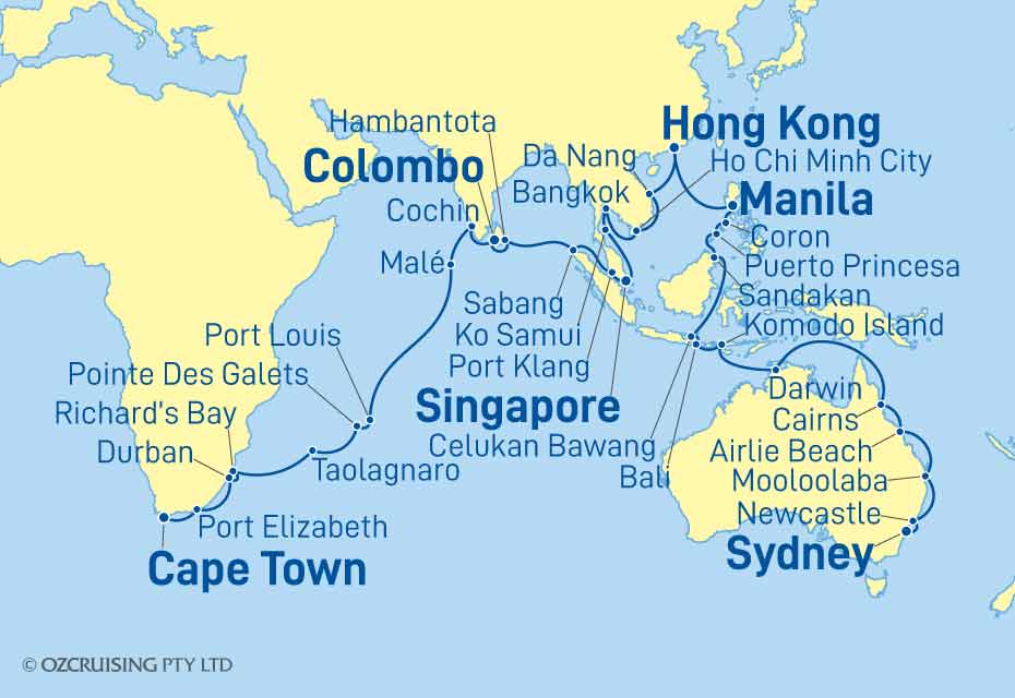 Cruise Map