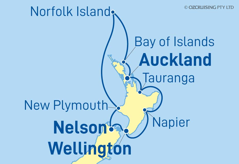 Cruise Map