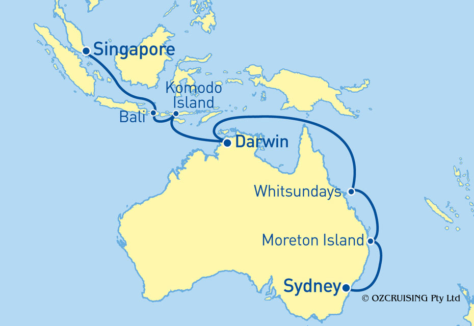 Carnival Splendor Singapore to Sydney - Cruises.com.au