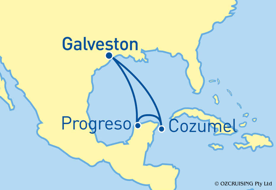 Vision Of The Seas Yucatán and Cozumel - Ozcruising.com.au