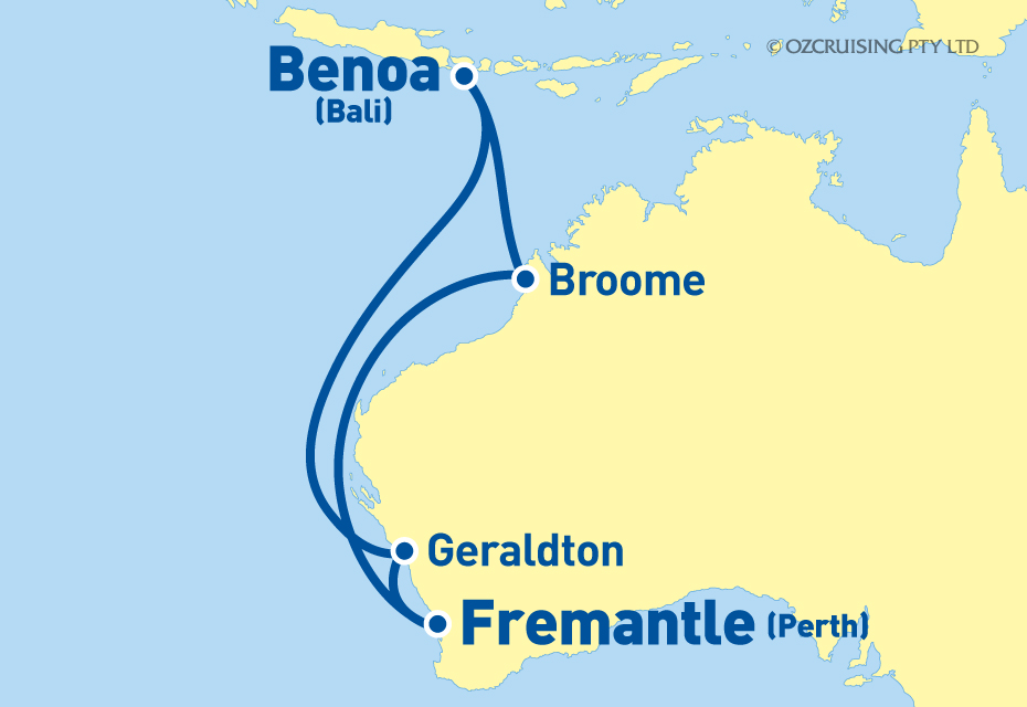 Vasco da Gama Broome and Bali - Ozcruising.com.au