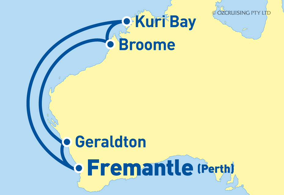 Vasco da Gama Broome and Geraldton - Cruises.com.au
