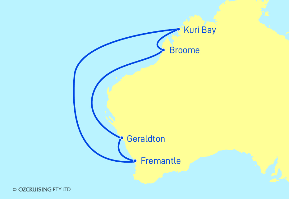 Vasco da Gama Western Australia - Cruises.com.au