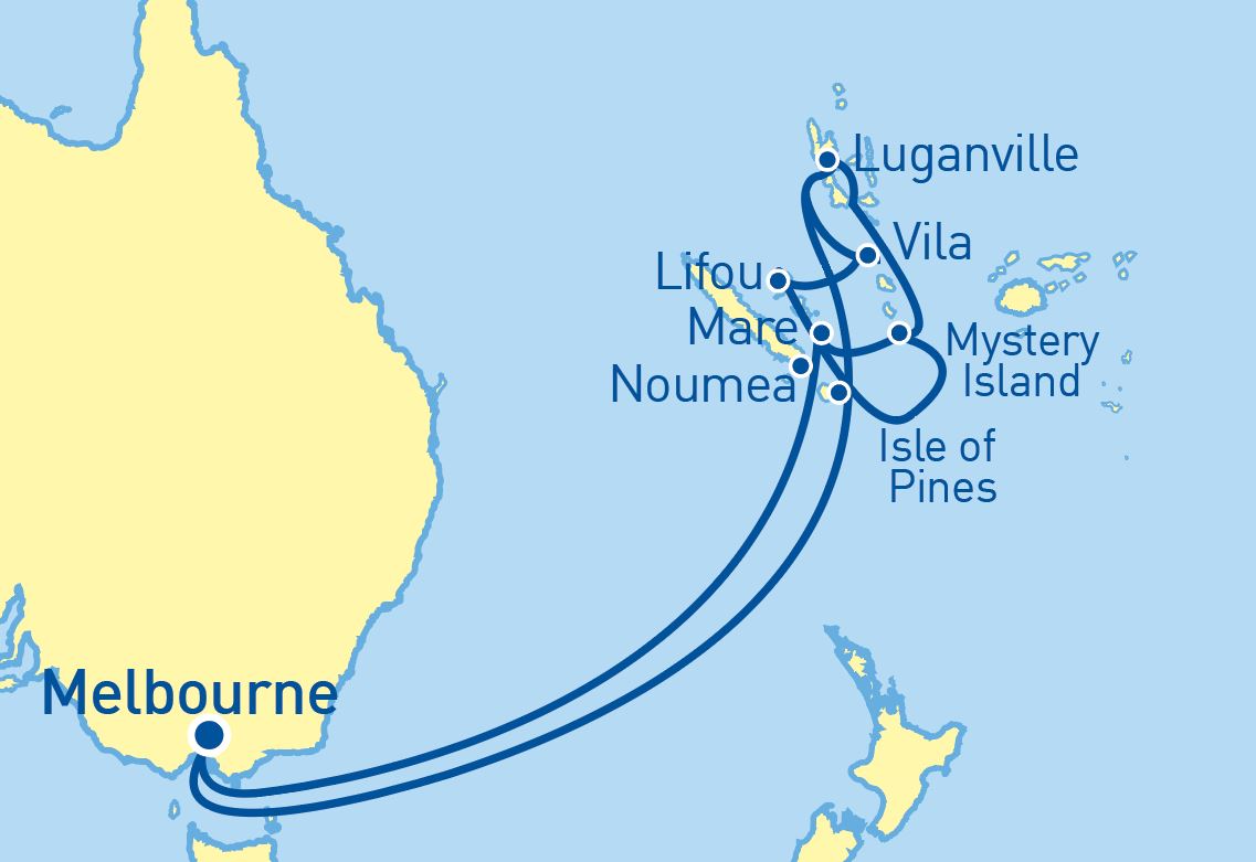 Celebrity Eclipse South Pacific - Ozcruising.com.au