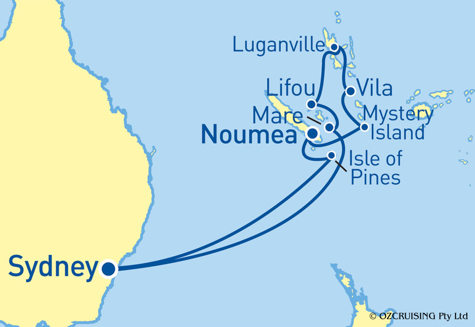 ms Noordam South Pacific - Cruises.com.au