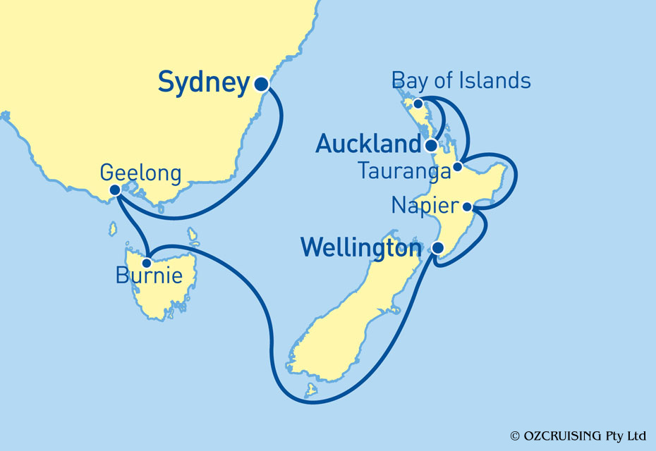 Norwegian Jewel Sydney to Auckland - Cruises.com.au