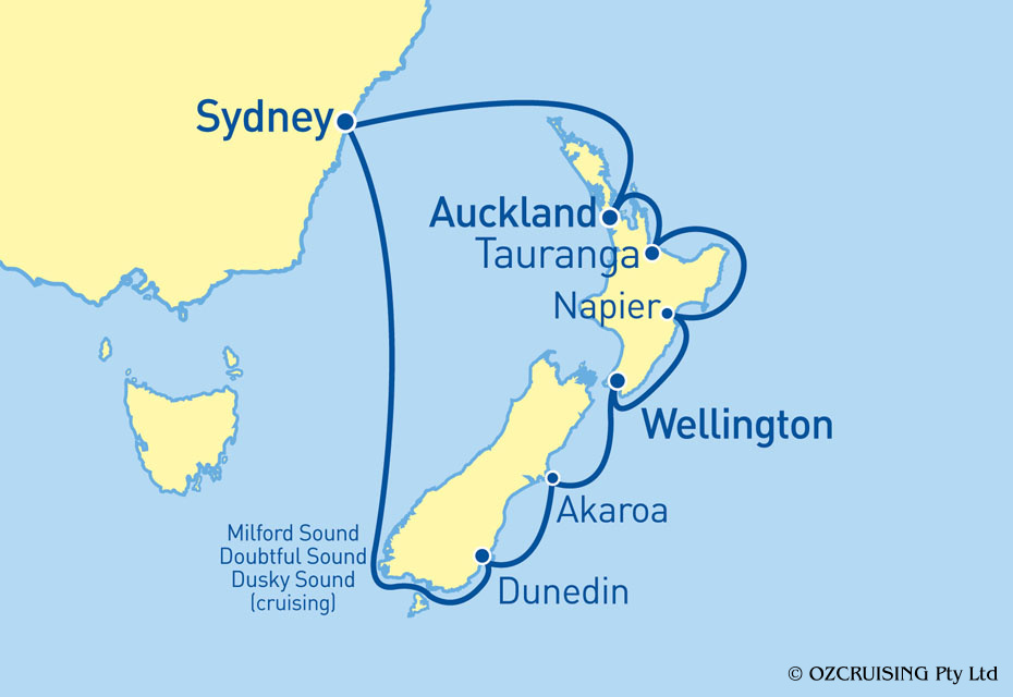 Norwegian Jewel New Zealand - Cruises.com.au