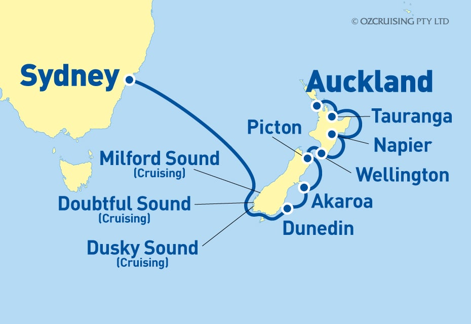Norwegian Jewel Sydney to Auckland - Cruises.com.au