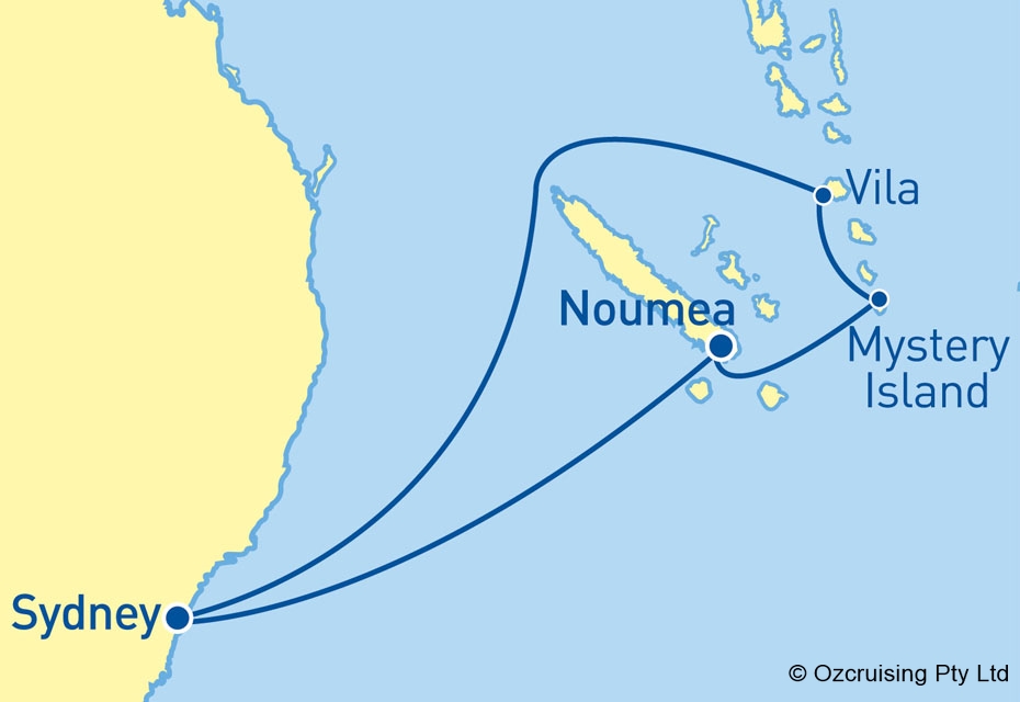 Ovation Of The Seas South Pacific - Ozcruising.com.au
