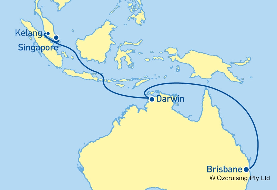Ovation Of The Seas Brisbane - Singapore - Cruises.com.au