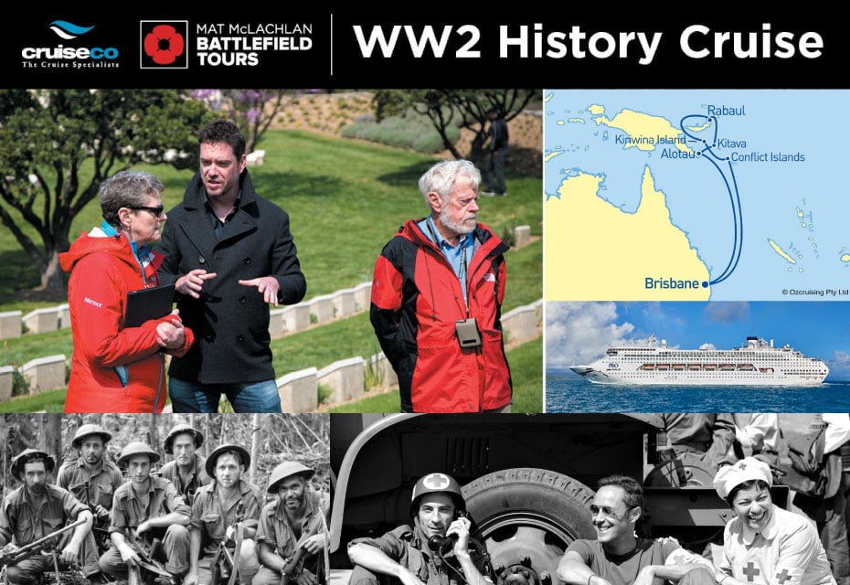 Pacific Dawn WW2 History Cruise - Ozcruising.com.au