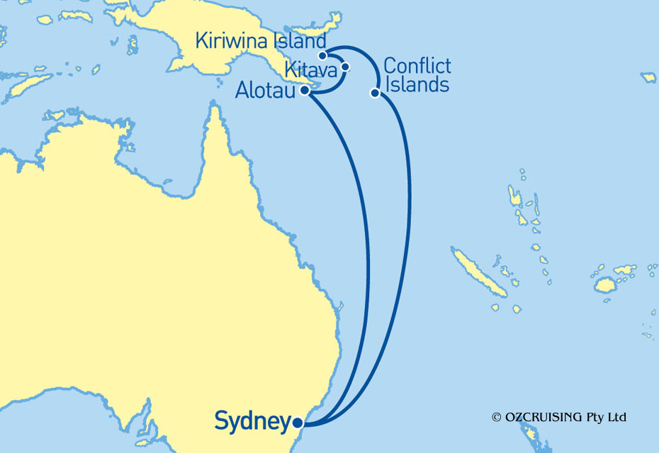 Pacific Adventure Papua New Guinea - Cruises.com.au