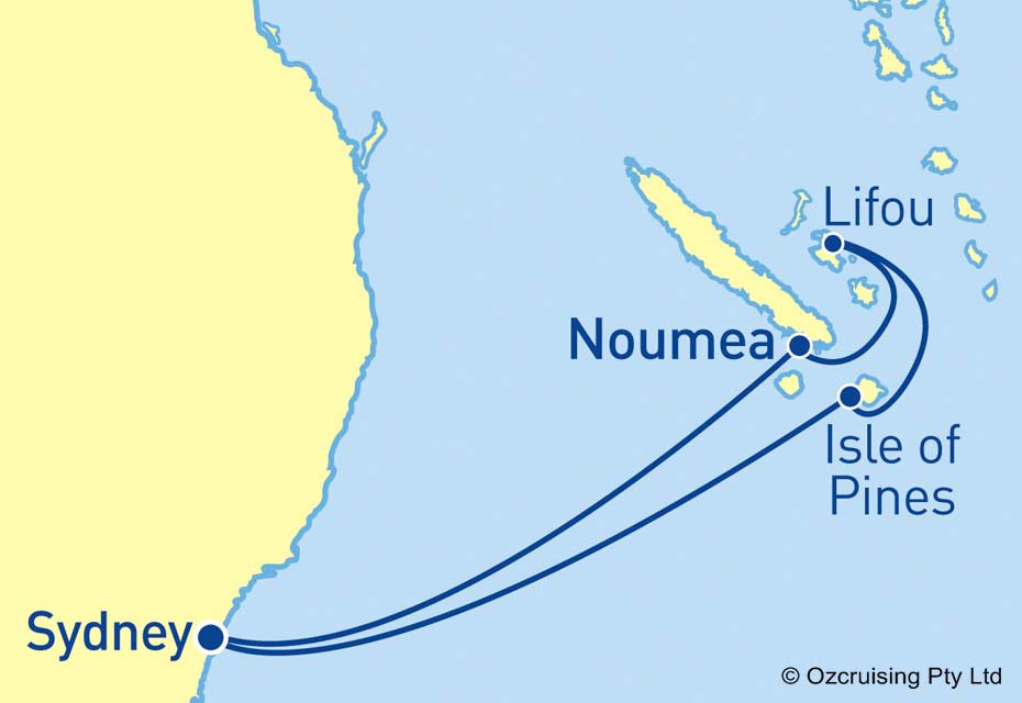 Pacific Adventure South Pacific - Cruises.com.au