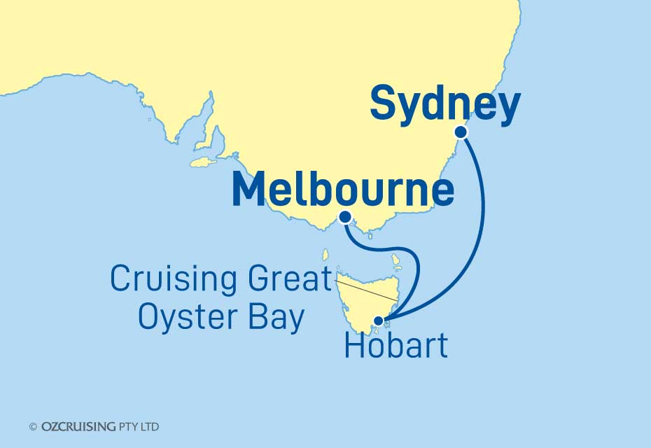 Sapphire Princess Melbourne to Sydney - Cruises.com.au
