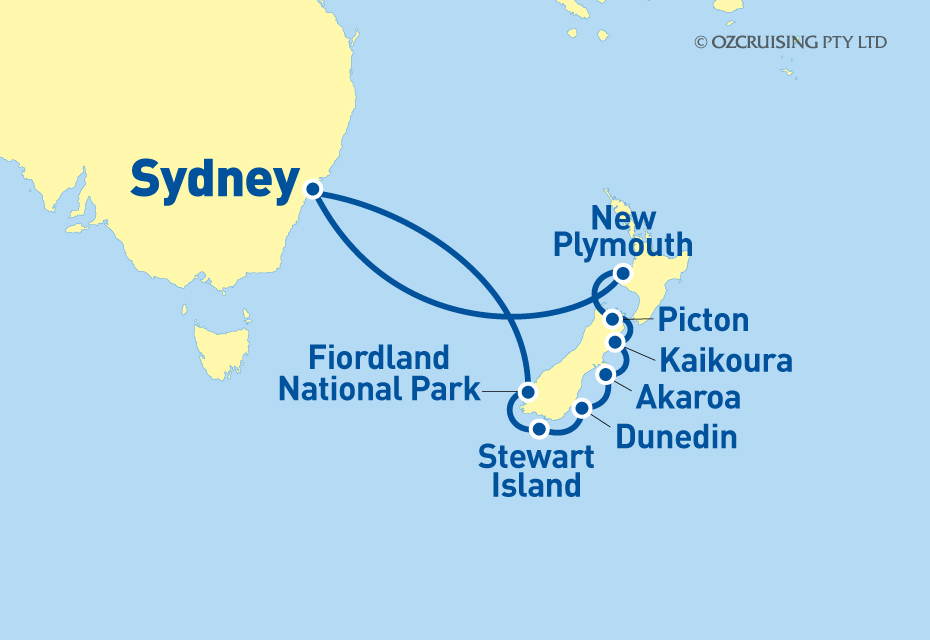 Pacific Princess New Zealand - Cruises.com.au