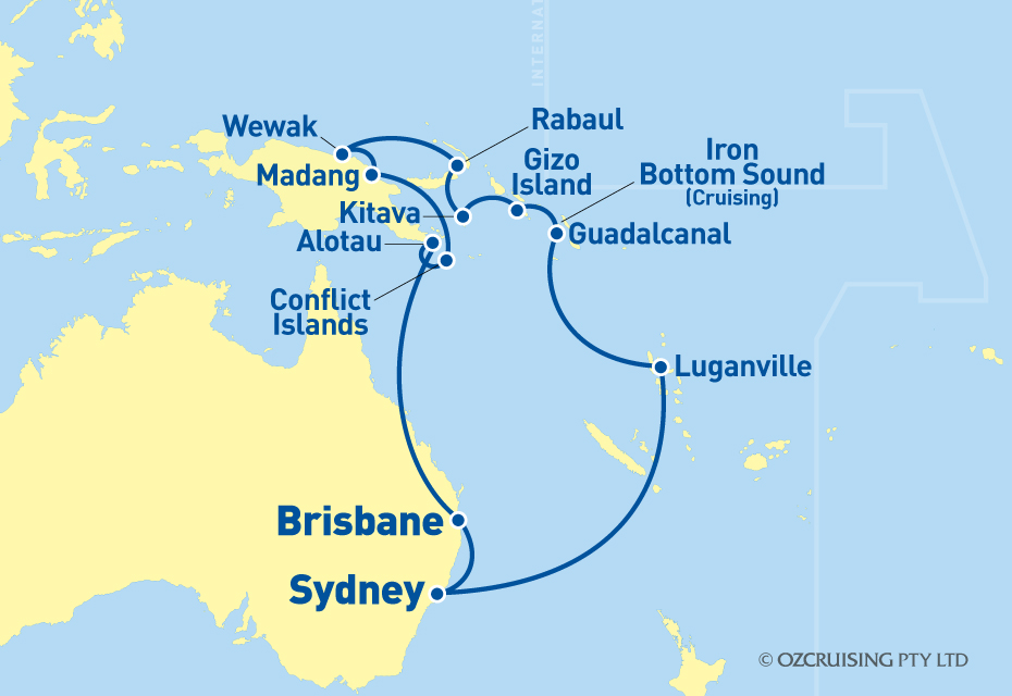Pacific Princess PNG and Solomon Islands - Cruises.com.au