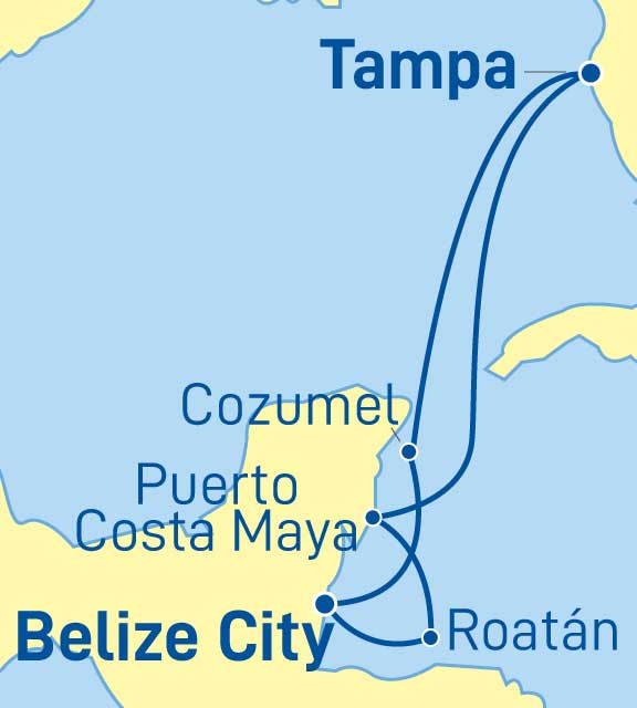 [Cruise Map]