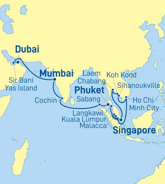 [Cruise Map]