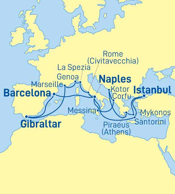 [Cruise Map]