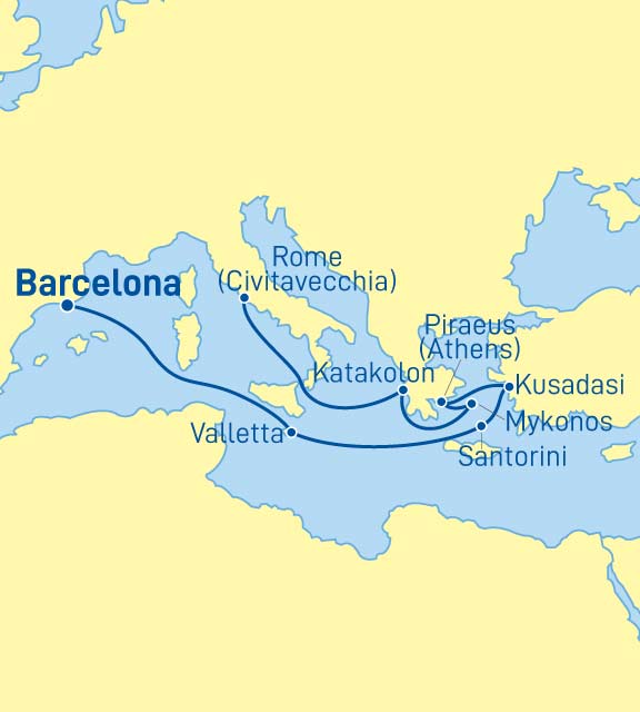 [Cruise Map]