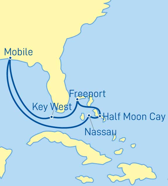 [Cruise Map]