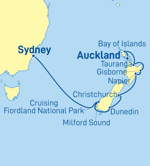 [Cruise Map]
