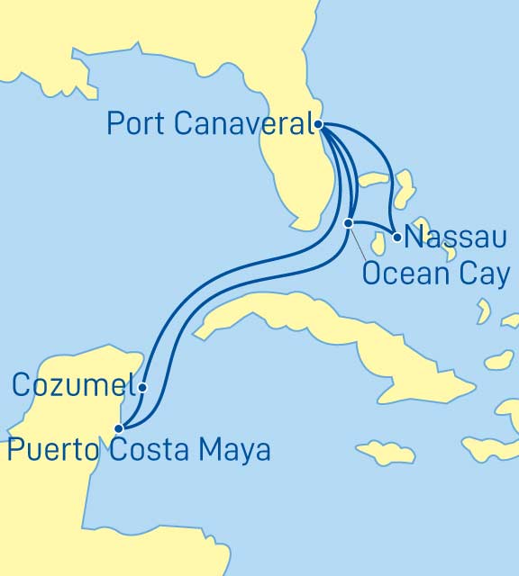 [Cruise Map]