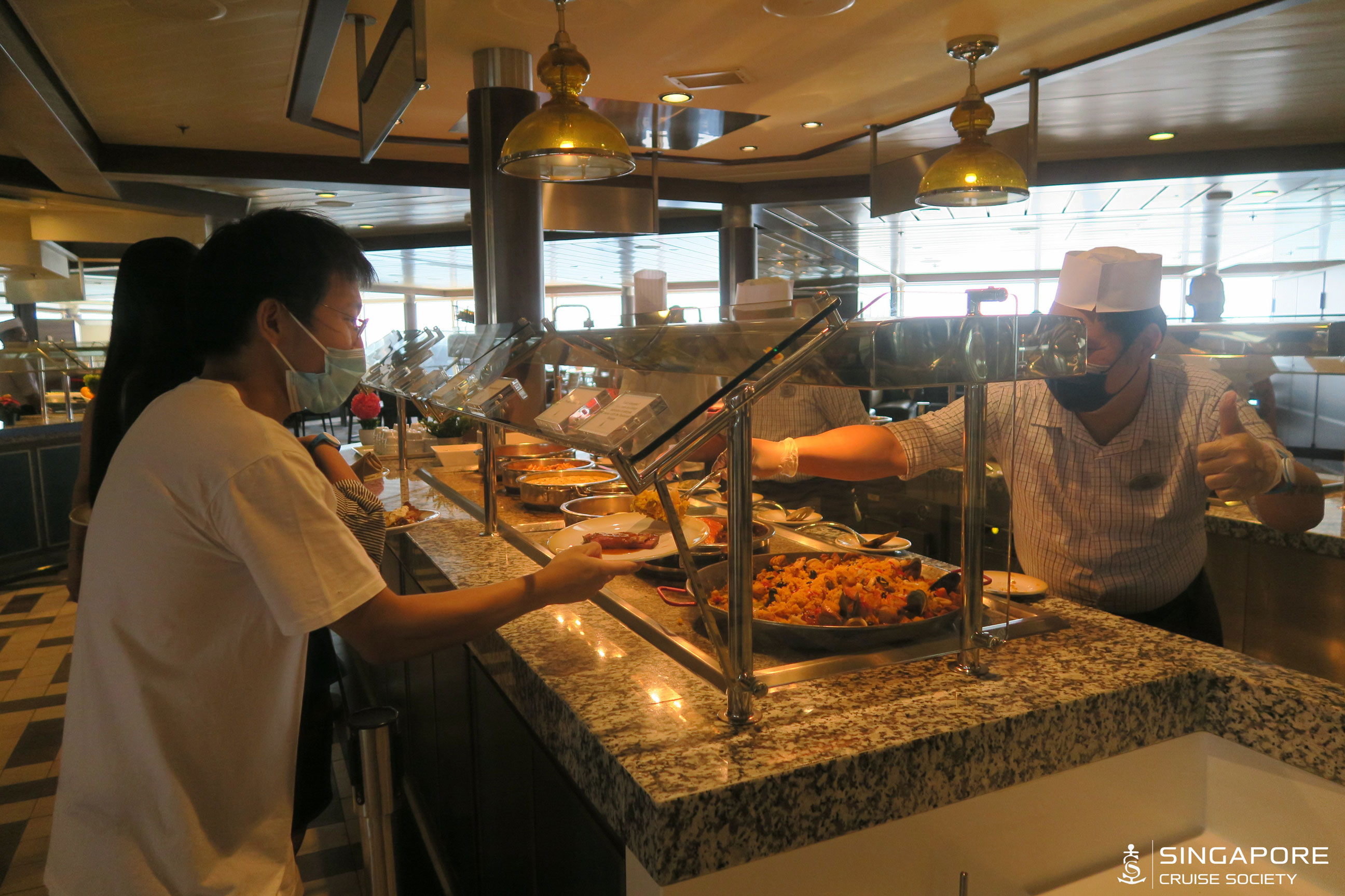  COVID  Safe Cruise Buffet  Singapore Experience 